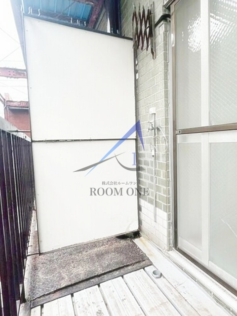 海野ハイツのバルコニー|バルコニーです。