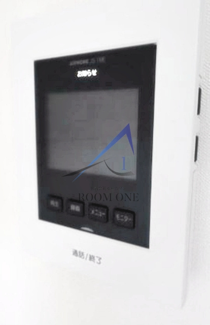 シャルムのセキュリティ|モニター付きインターホンです。