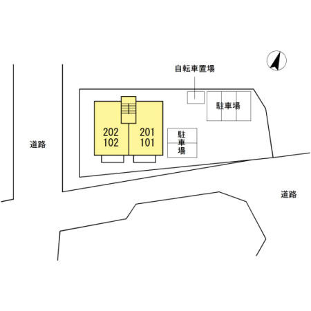 ウィット武部の区画図