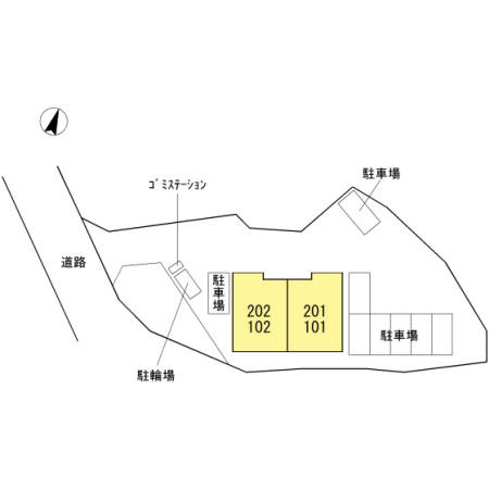 ウィットシバタの区画図
