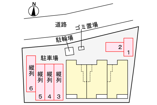 ヴィトーリアの区画図