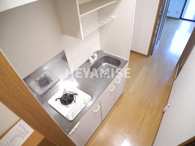 サンヒルズ壱番館のキッチン|※室内画像は別号室のもの