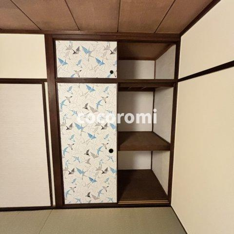 高野道デザインテラスの収納