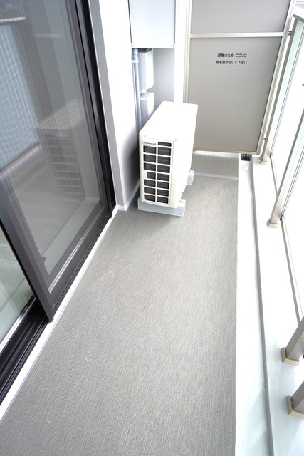 Ｊ．ＧＲＡＮ　Ｃｏｕｒｔ　品川西大井ＷＥＳＴのバルコニー|※写真は同タイプ住戸です。