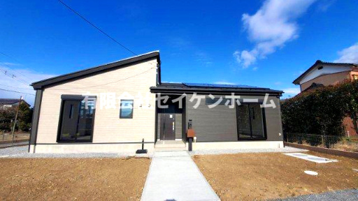 羽生市加羽ケ崎　新築住宅（平屋建て）太陽光パネル搭載