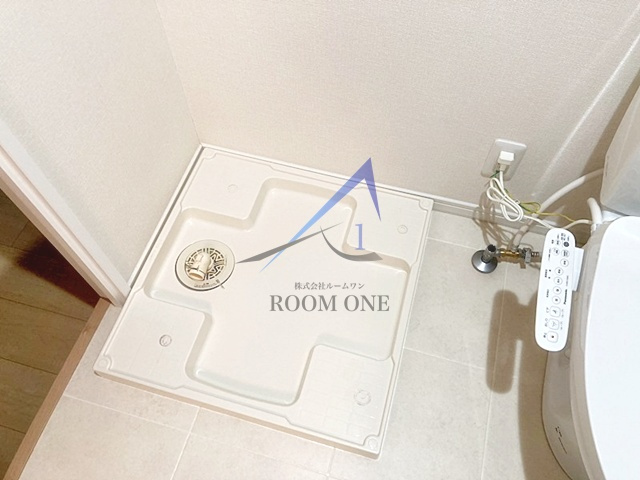 グランドーレ駒込の設備|洗濯機置き場です。