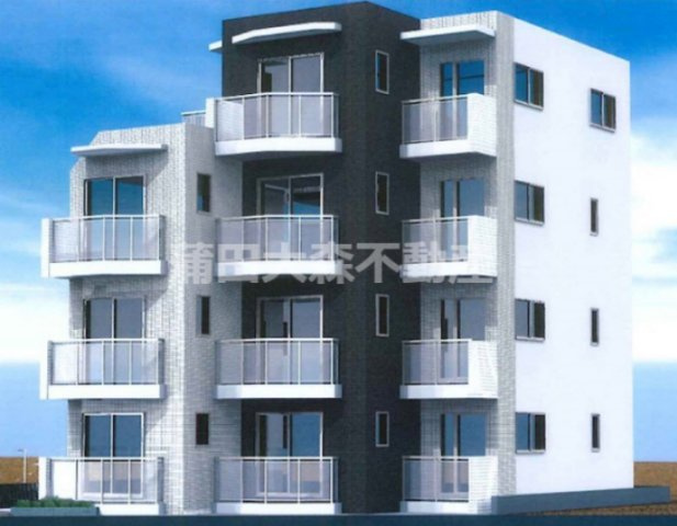 ブロッサムテラス下丸子の外観パース