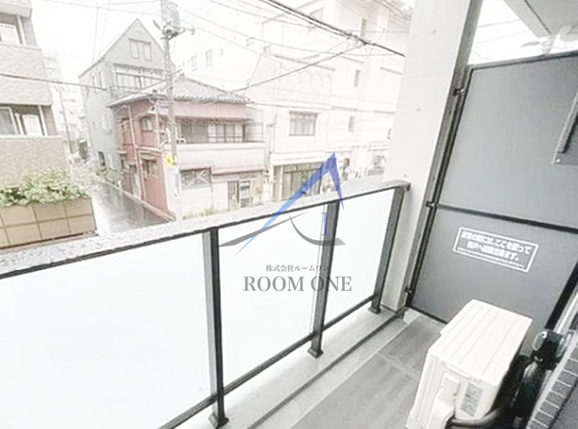 ルネサンスコート両国のバルコニー|バルコニーです。