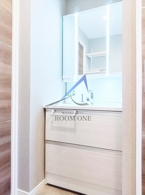 ライオンズマンション飯田橋の洗面所|洗面台です。