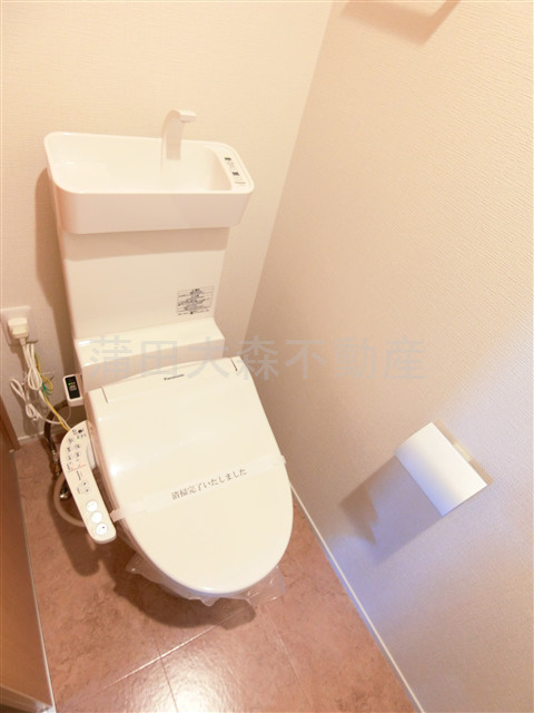 グレース・カーサのトイレ|温水洗浄便座付きのトイレ