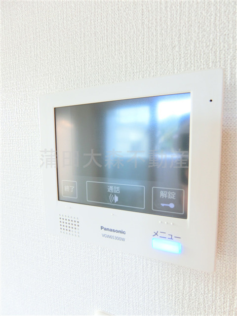 グレース・カーサの設備|TVモニター付オートロック　インターホン