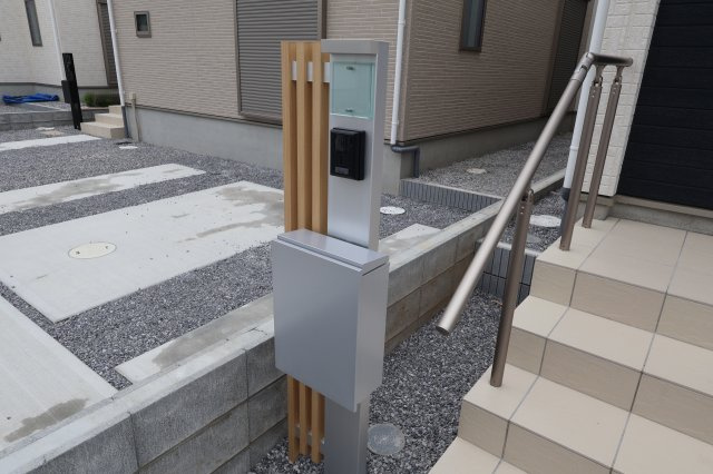 《仲介手数料無料》久喜市久喜東４丁目22-29新築一戸建てグラファーレのセキュリティ