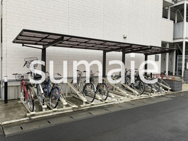 リブリ・ロッソのその他共用部分|敷地内駐輪場。