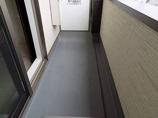 ジュネス姫里Ⅱのバルコニー