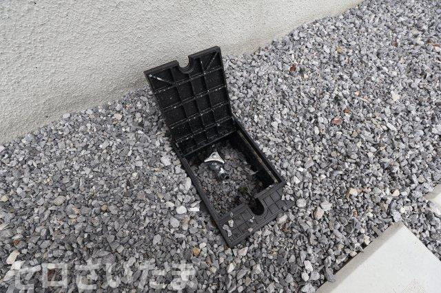 《仲介手数料無料》久喜市久喜東４丁目22-29新築一戸建てグラファーレのその他|散水栓