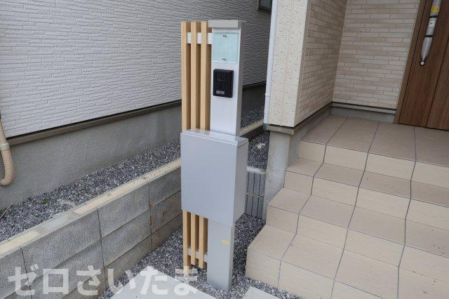 《仲介手数料無料》久喜市久喜東４丁目22-29新築一戸建てグラファーレのセキュリティ