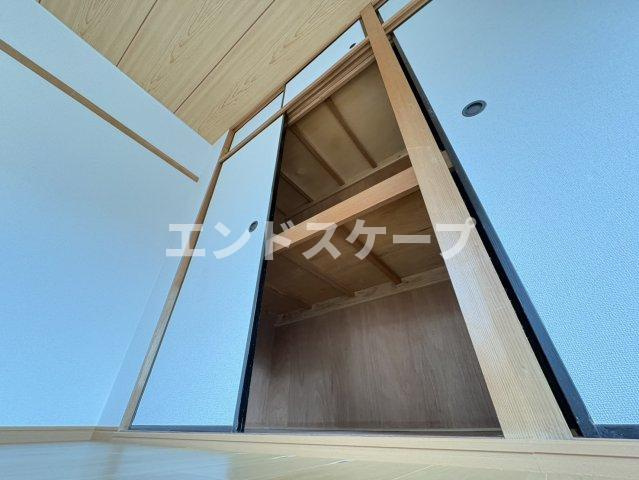 テルサ中居Ｂの収納|高崎、前橋のお部屋探しはエンドスケープまで！お客様の理想お聞かせ下さい♪