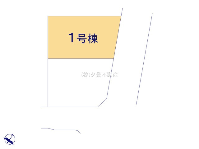 《仲介手数料無料》久喜市南栗橋１丁目7-2新築一戸建てリーブルガーデンの区画図