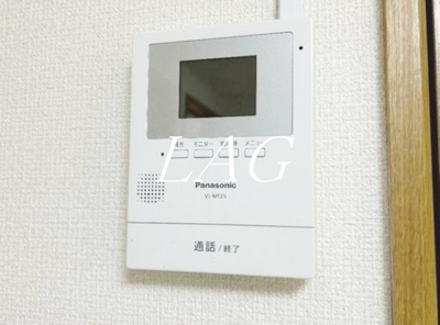 【セキュリティ】 | ハビタ | モニター付きインターホンです。