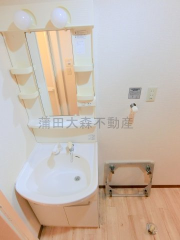 Grace多摩川の洗面所|独立洗面台　洗濯機置き場　洗面脱衣所