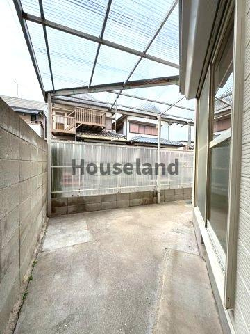 島橋南ノ丁戸建の庭