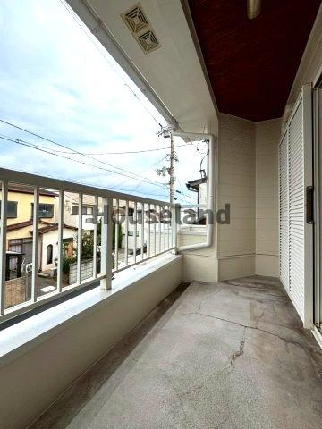 島橋南ノ丁戸建のバルコニー