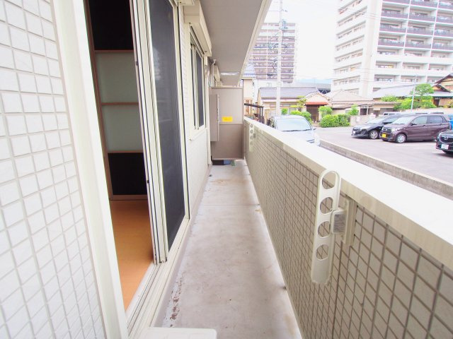 シエル大通のバルコニー