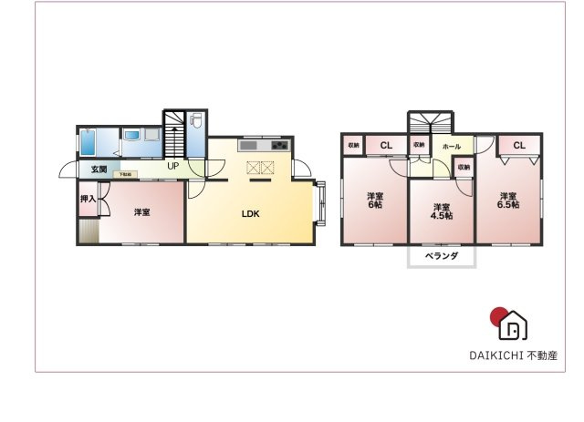 【間取り】 | 上里町大字勅使河原　中古戸建