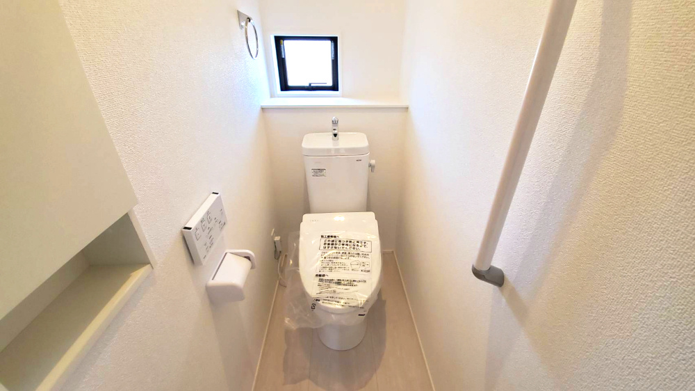 行田市矢場　新築住宅（平家住宅）土地76坪超！のトイレ