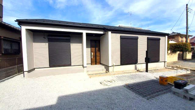 行田市矢場　新築住宅（平家住宅）土地76坪超！の外観