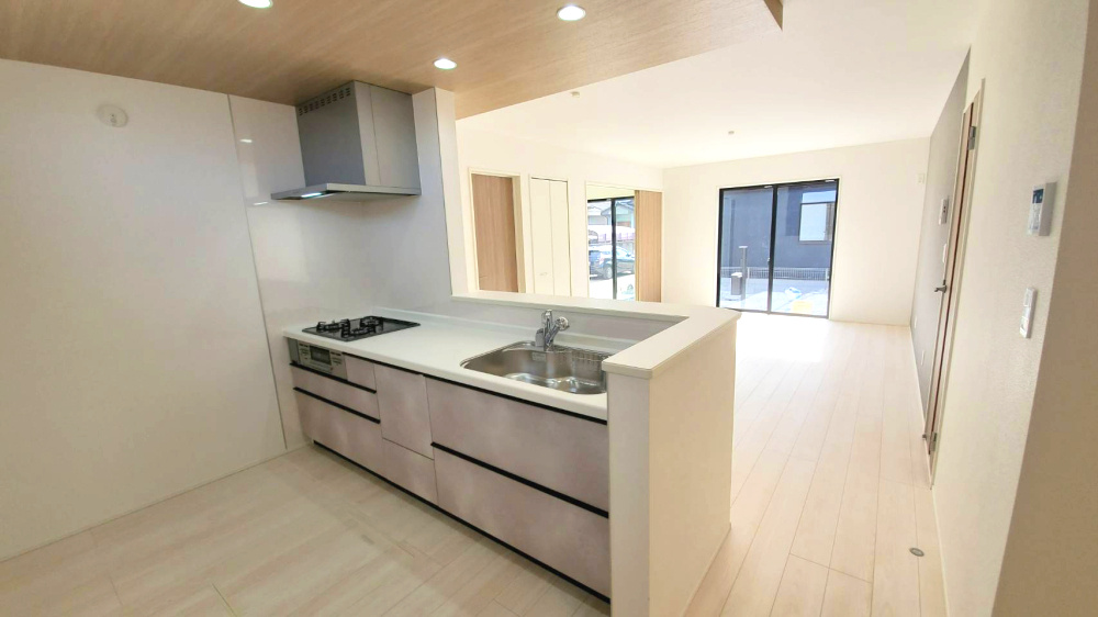 行田市矢場　新築住宅（平家住宅）土地76坪超！のキッチン