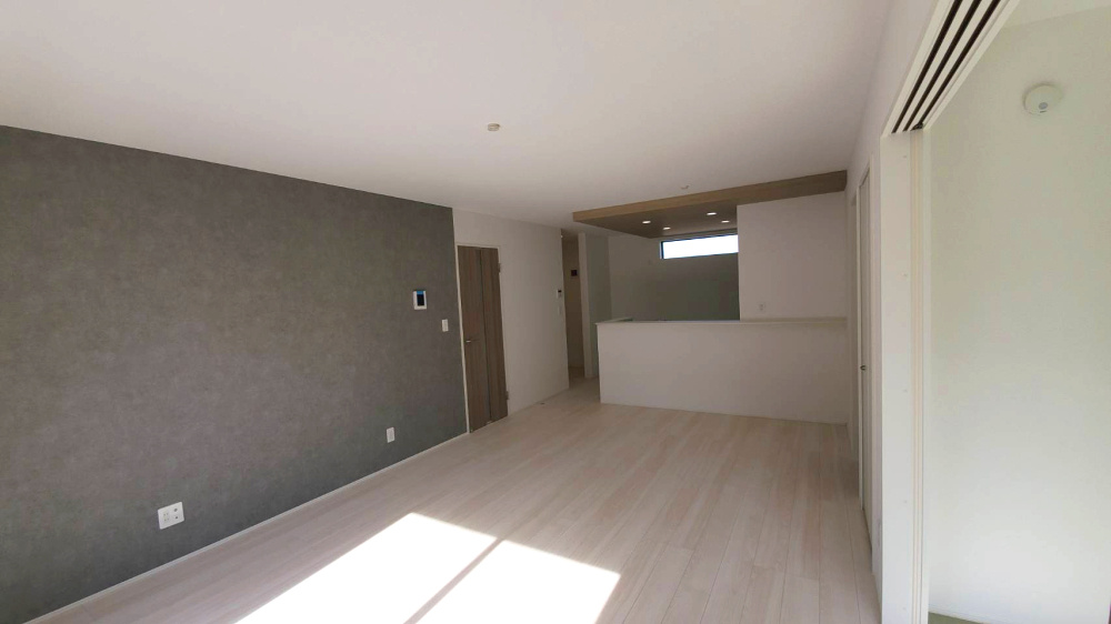 行田市矢場　新築住宅（平家住宅）土地76坪超！の居間・リビング