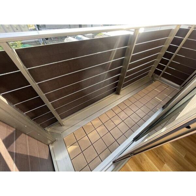 【バルコニー】 | マメゾン英賀保 | 写真は2階別室参考