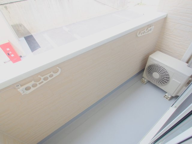 セブンプロート海田市駅前のバルコニー