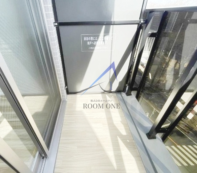 レアライズ武蔵小杉のバルコニー|バルコニーです。