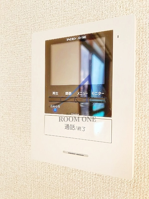 フォレストⅡのセキュリティ|モニター付インターホンです。