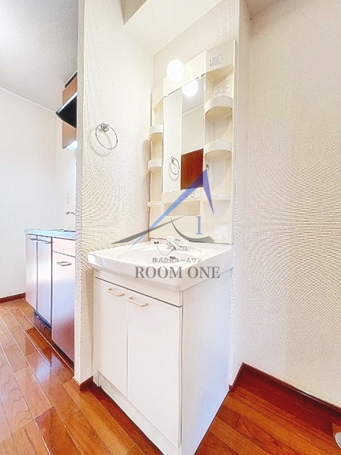 フォレストⅡの洗面所|洗面台です。