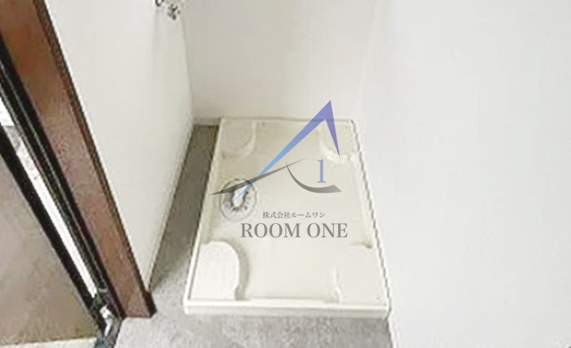 ピコハウスの設備|洗濯機置場です。