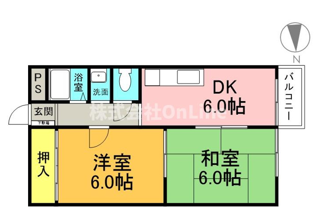【間取り】 | コーラルコープ森野