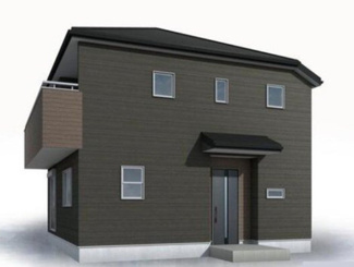 【外観パース】 | 蓮田市東４丁目　新築分譲住宅