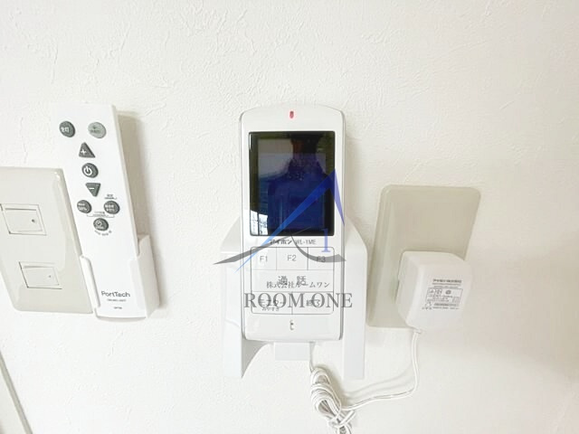 日吉第一ＱＳハイムのセキュリティ|モニター付きインターホンです。