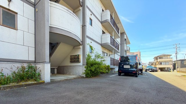 ヴィラ長者町のエントランス