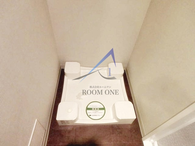 東京ミッドヘイ　勝どきの設備|洗濯機置場です。