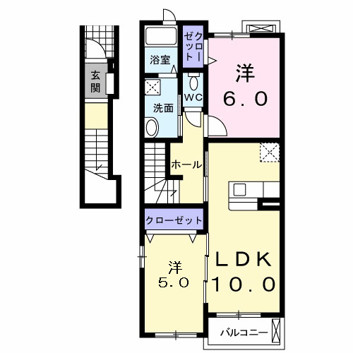 上参番館の間取り
