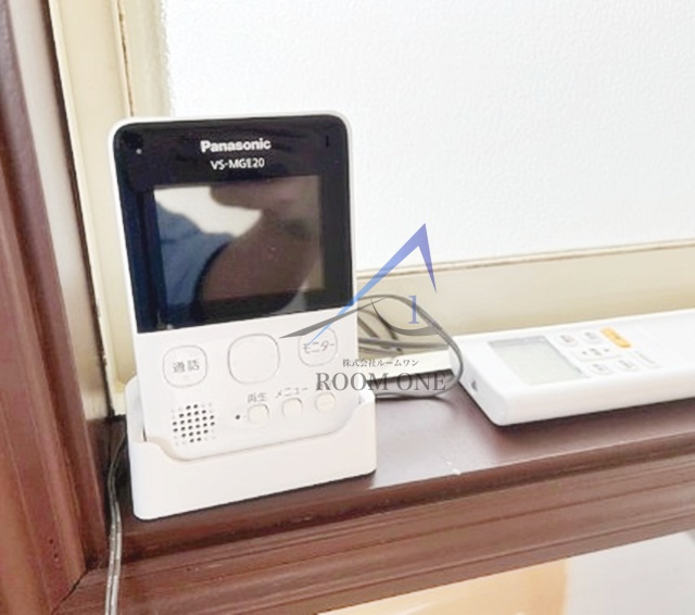 サンヒルハイツ　EASTのセキュリティ|モニター付インターホンです。