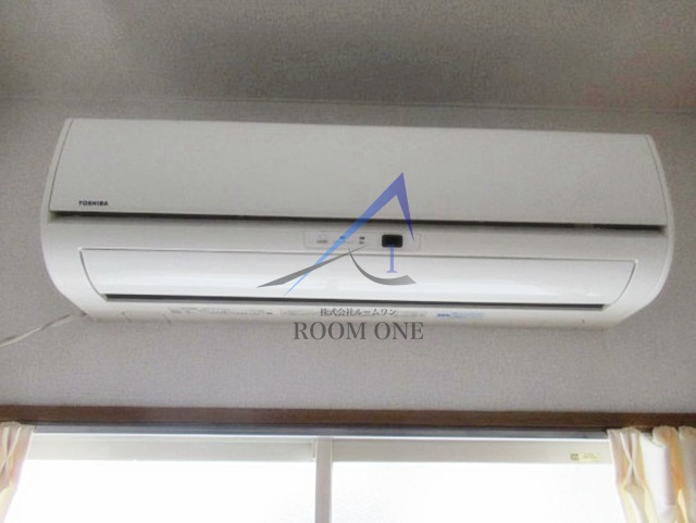 多摩川第３コーポの設備|エアコン付です。