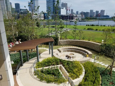【庭】 | パークタワー晴海