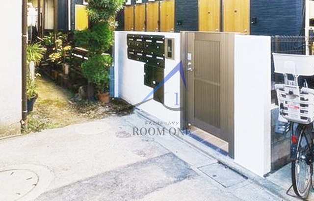 ブライト鵜の木のエントランス|エントランスです。