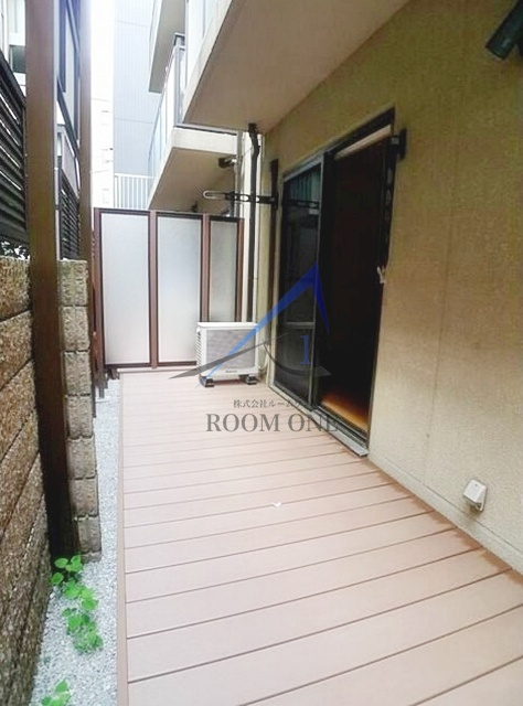 サニーヒルズ自由が丘のバルコニー|バルコニーです。