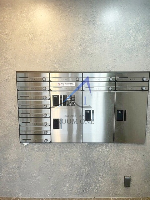 Asher蒲田のその他共用部分|集合ポストです。